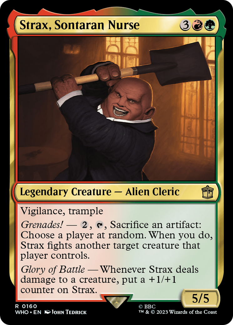 Strax, Sontaran Nurse [Doctor Who] | Anubis Games and Hobby