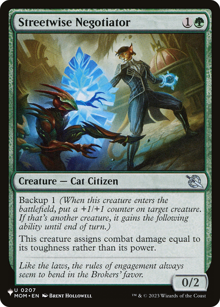 Streetwise Negotiator [The List] | Anubis Games and Hobby