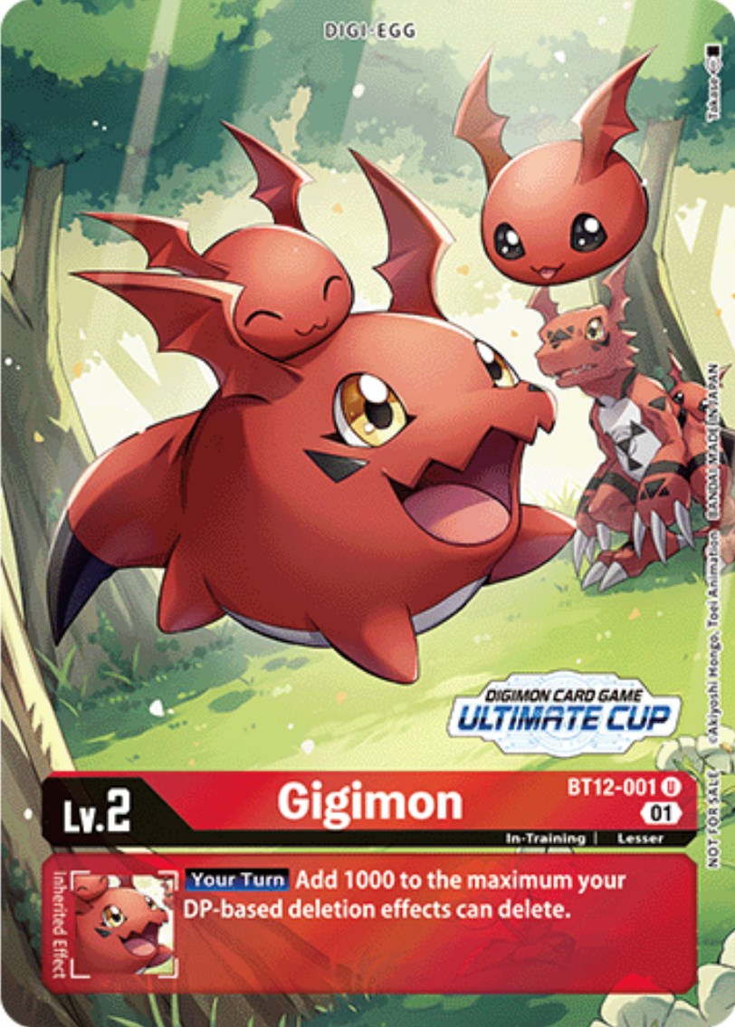 Gigimon [BT12-001] (Ultimate Cup) [Across Time Promos] | Anubis Games and Hobby