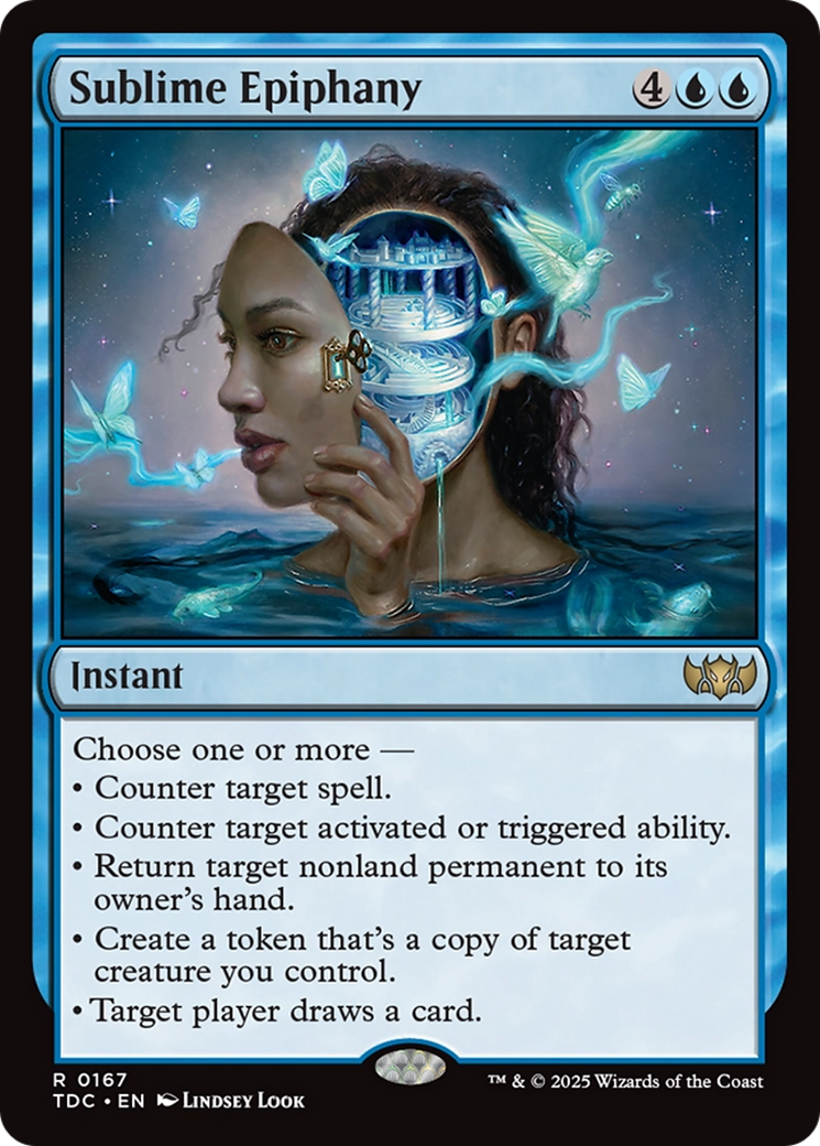 Sublime Epiphany [Tarkir: Dragonstorm Commander] | Anubis Games and Hobby