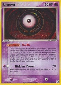 Unown (O) (O/28) [EX: Unseen Forces] | Anubis Games and Hobby