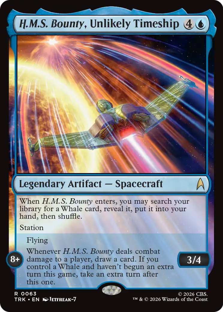 H.M.S. Bounty, Unlikely Timeship [Star Trek] | Anubis Games and Hobby