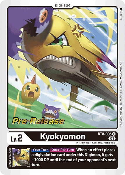 Kyokyomon [BT8-005] [New Awakening Pre-Release Cards] | Anubis Games and Hobby