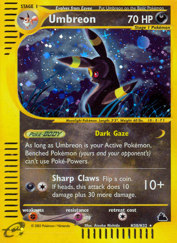 Umbreon (H30/H32) [Skyridge] | Anubis Games and Hobby