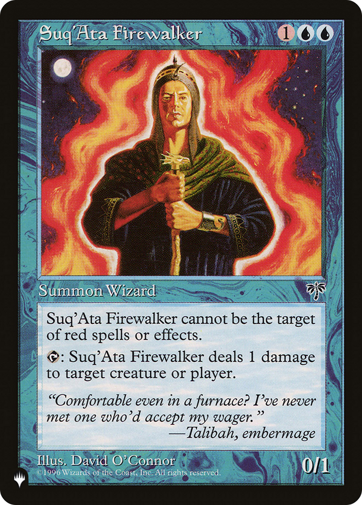 Suq'Ata Firewalker [The List Reprints] | Anubis Games and Hobby