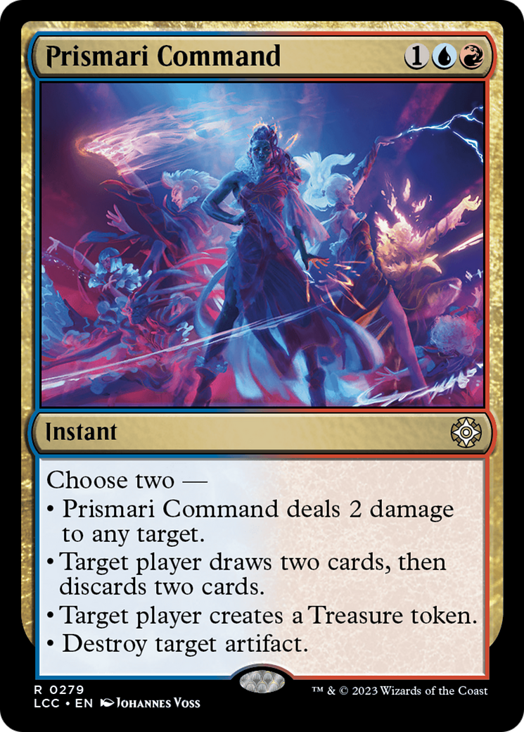 Prismari Command [The Lost Caverns of Ixalan Commander] | Anubis Games and Hobby