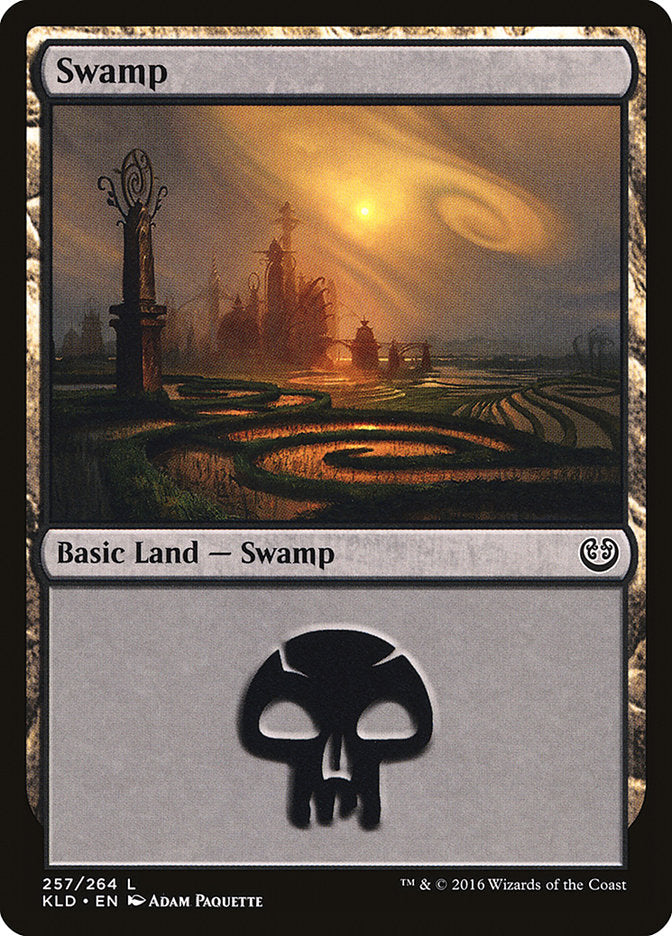 Swamp (257) [Kaladesh] | Anubis Games and Hobby