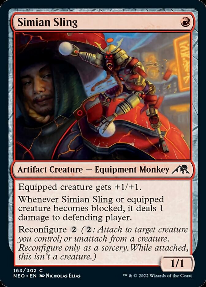 Simian Sling [Kamigawa: Neon Dynasty] | Anubis Games and Hobby