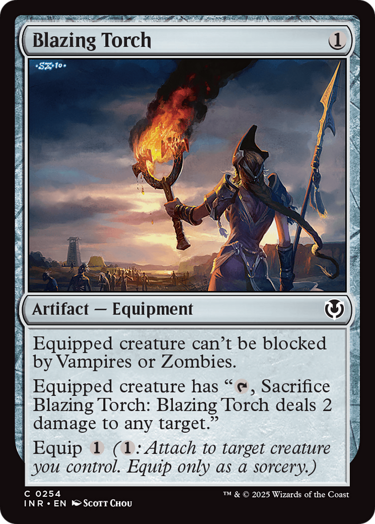 Blazing Torch [Innistrad Remastered] | Anubis Games and Hobby