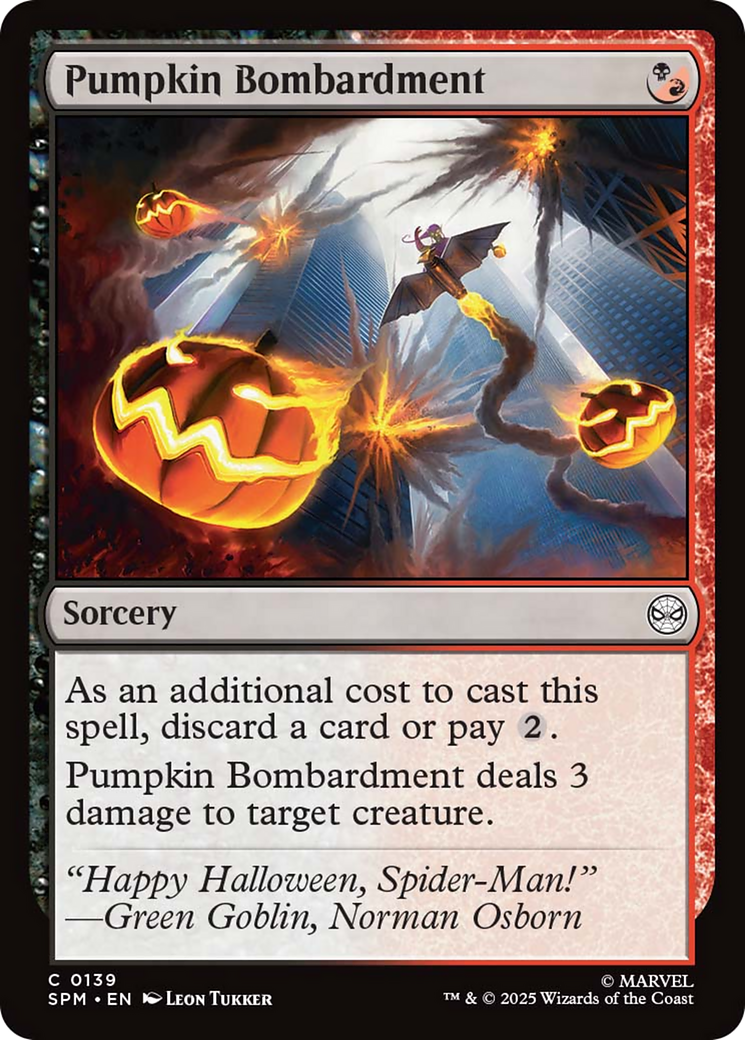 Pumpkin Bombardment [Marvel's Spider-Man] | Anubis Games and Hobby