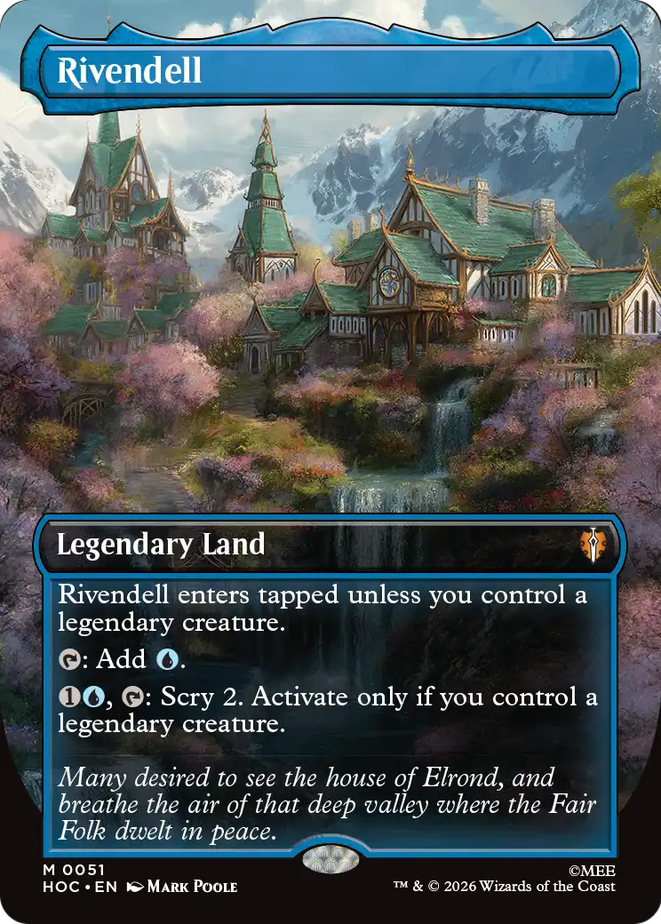 Rivendell (Borderless) [The Hobbit: Eternal-Legal] | Anubis Games and Hobby