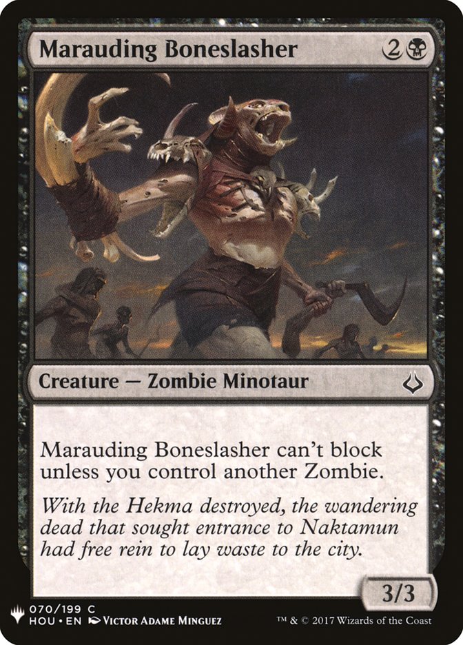 Marauding Boneslasher [Mystery Booster] | Anubis Games and Hobby