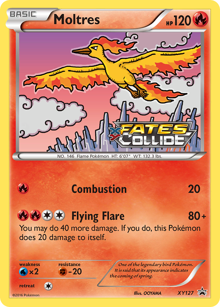 Moltres (XY127) [XY: Black Star Promos] | Anubis Games and Hobby