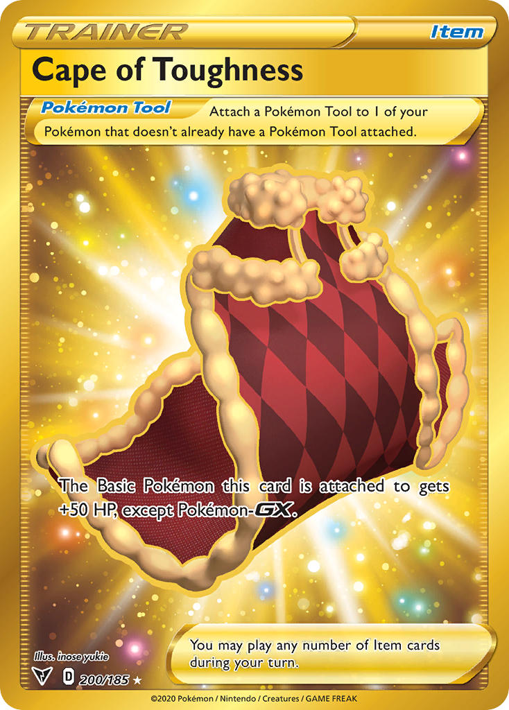 Cape of Toughness (200/185) [Sword & Shield: Vivid Voltage] | Anubis Games and Hobby