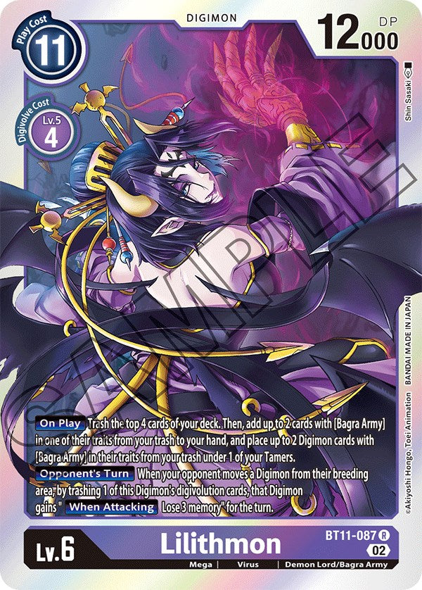 Lilithmon [BT11-087] [Dimensional Phase] | Anubis Games and Hobby