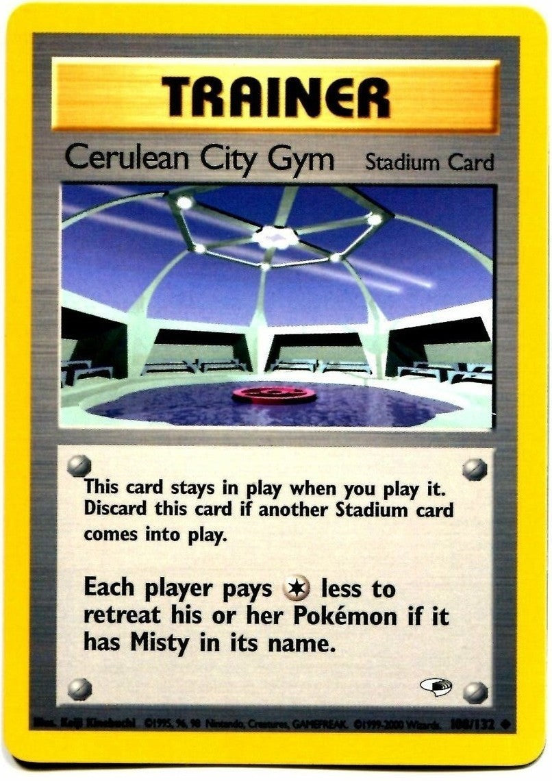 Cerulean City Gym (108/132) [Gym Heroes Unlimited] | Anubis Games and Hobby