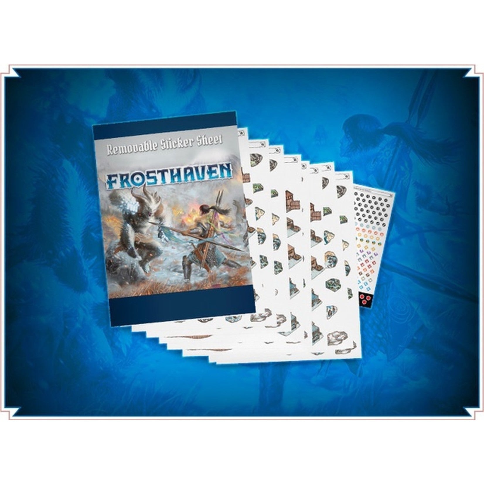 Frosthaven: Removable Sticker Set | Anubis Games and Hobby