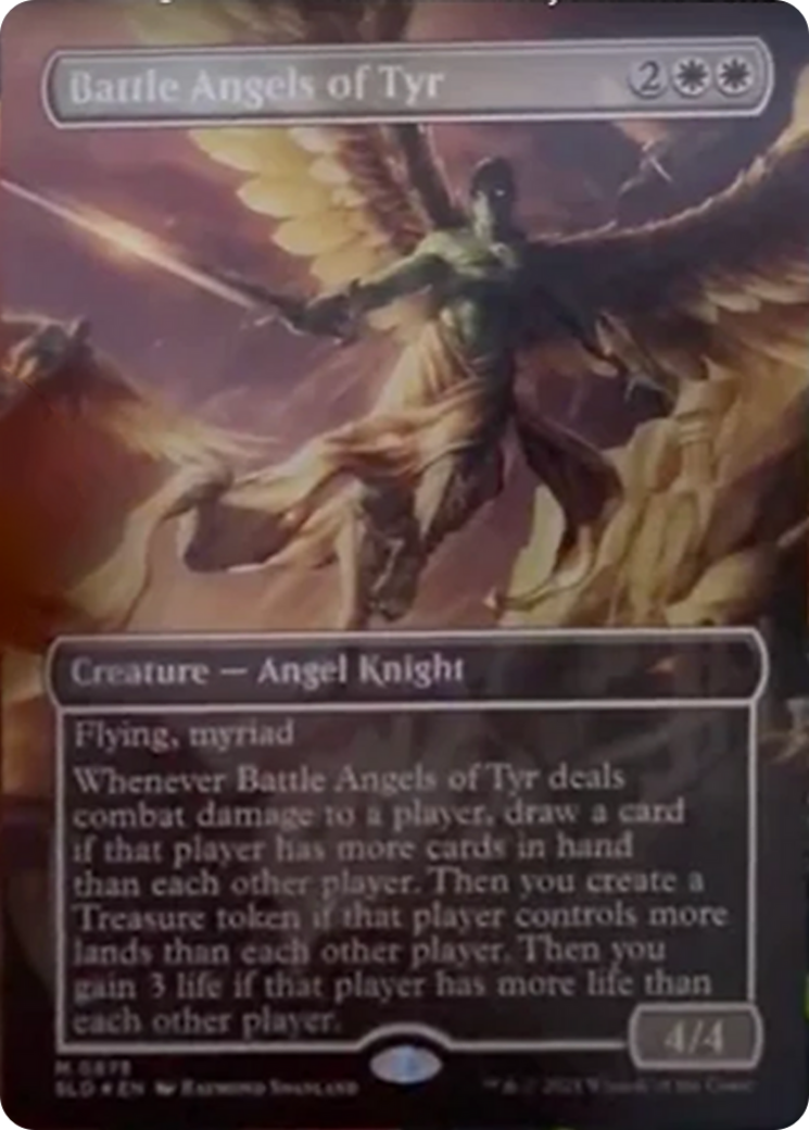 Battle Angels of Tyr (Rainbow Foil) [Secret Lair Drop Series] | Anubis Games and Hobby