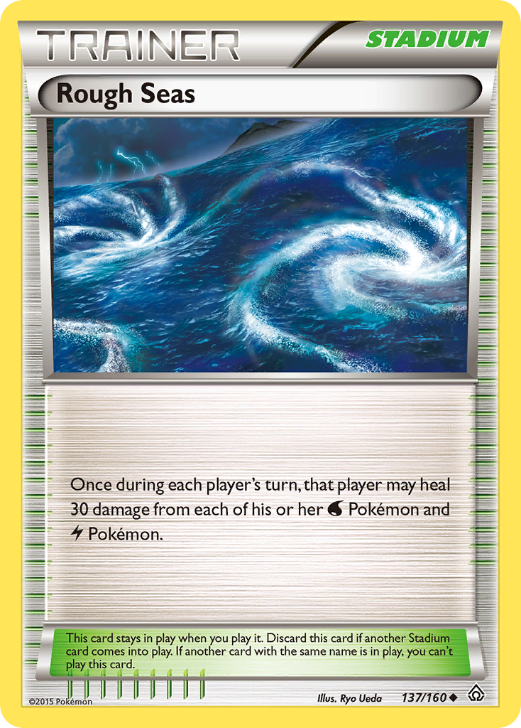 Rough Seas (137/160) [XY: Primal Clash] | Anubis Games and Hobby