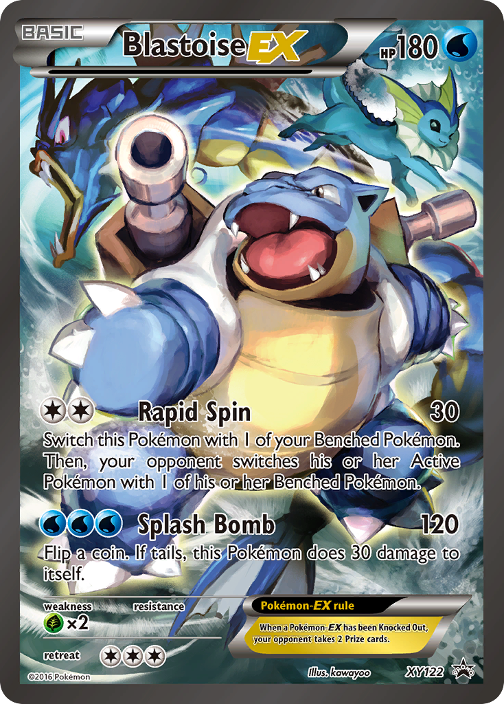 Blastoise EX (XY122) [XY: Black Star Promos] | Anubis Games and Hobby