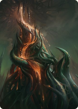 Copperline Gorge Art Card [Phyrexia: All Will Be One Art Series] | Anubis Games and Hobby