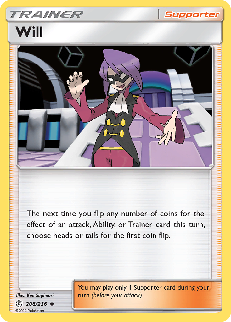 Will (208/236) [Sun & Moon: Cosmic Eclipse] | Anubis Games and Hobby