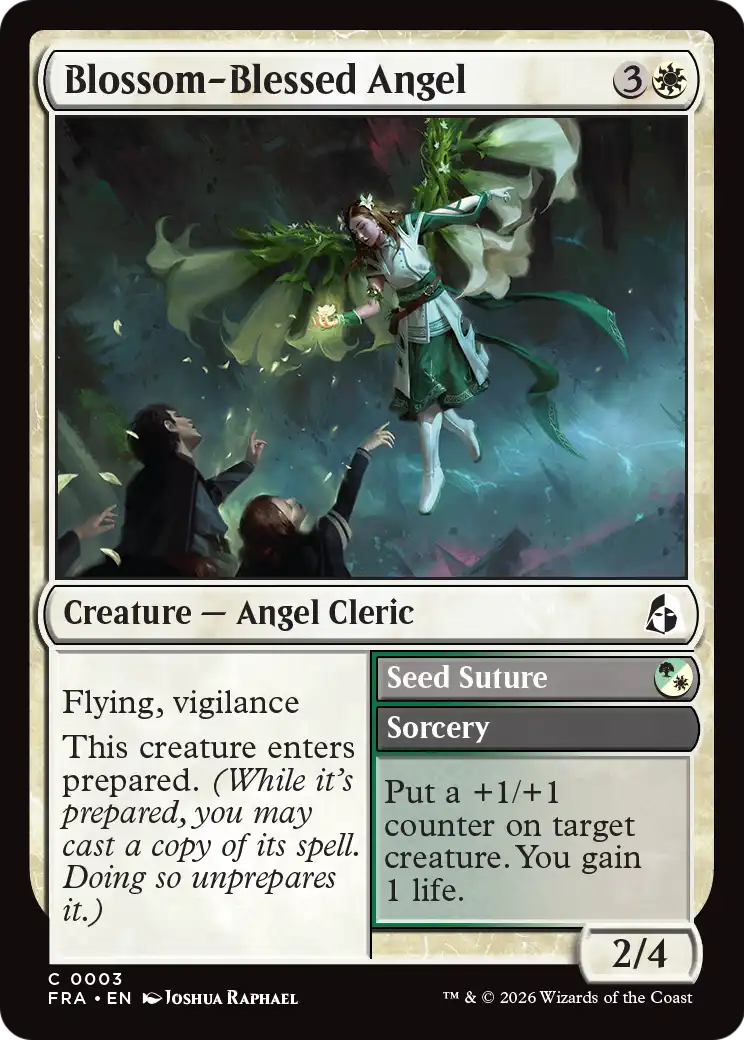 Blossom-Blessed Angel [Reality Fracture] | Anubis Games and Hobby