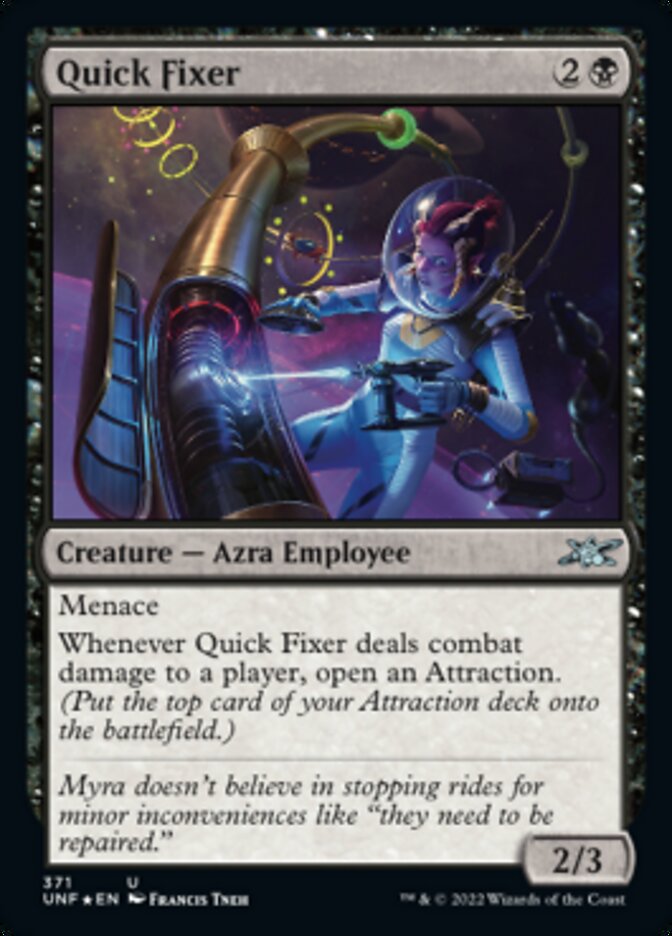 Quick Fixer (Galaxy Foil) [Unfinity] | Anubis Games and Hobby