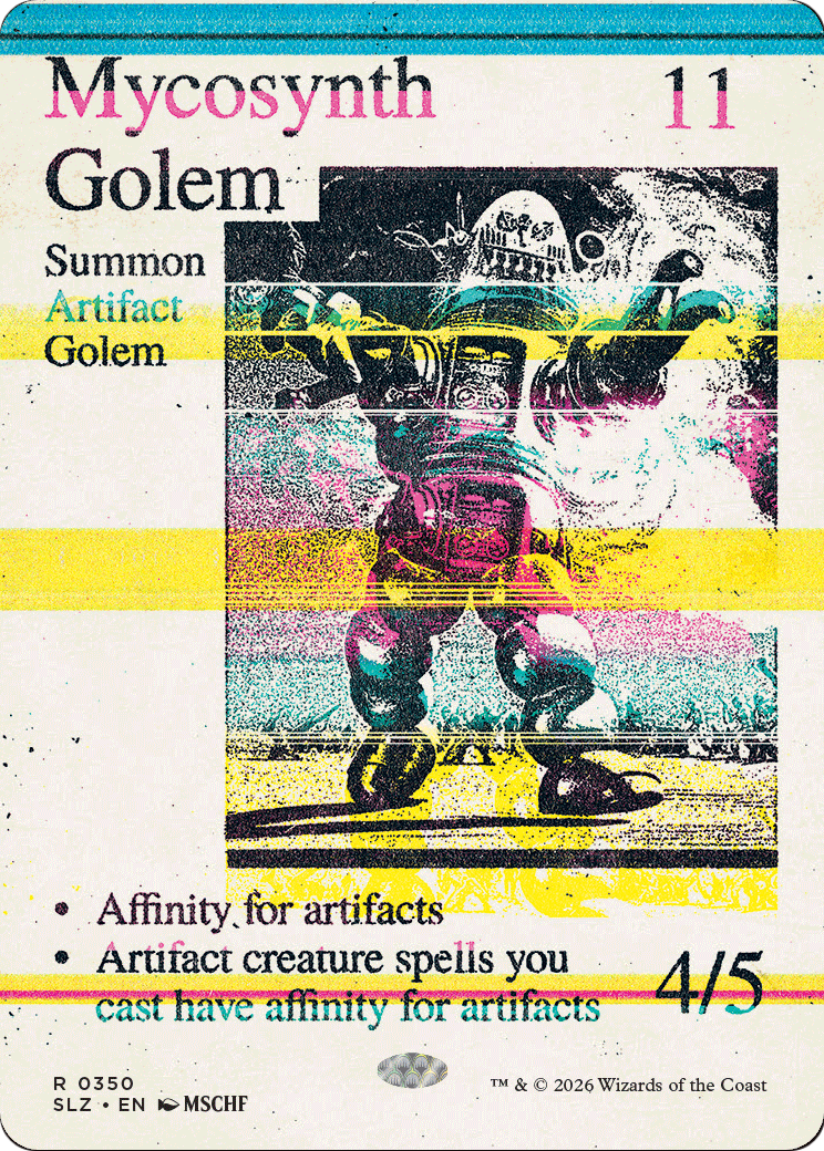 Mycosynth Golem (0350) [Secret Lair x MSCHF: The Zeta Set] | Anubis Games and Hobby