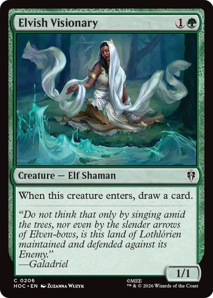 Elvish Visionary [The Hobbit: Eternal-Legal] | Anubis Games and Hobby