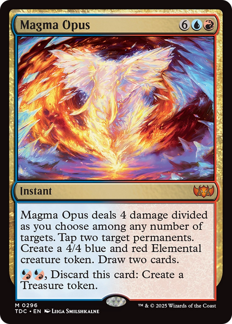 Magma Opus [Tarkir: Dragonstorm Commander] | Anubis Games and Hobby
