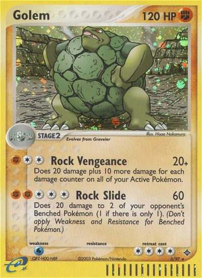Golem (5/97) [EX: Dragon] | Anubis Games and Hobby