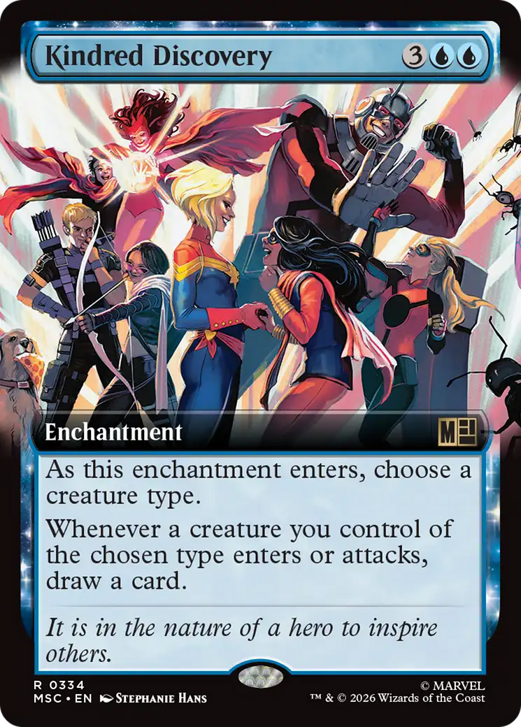 Kindred Discovery (Extended Art) [Marvel Super Heroes Commander] | Anubis Games and Hobby