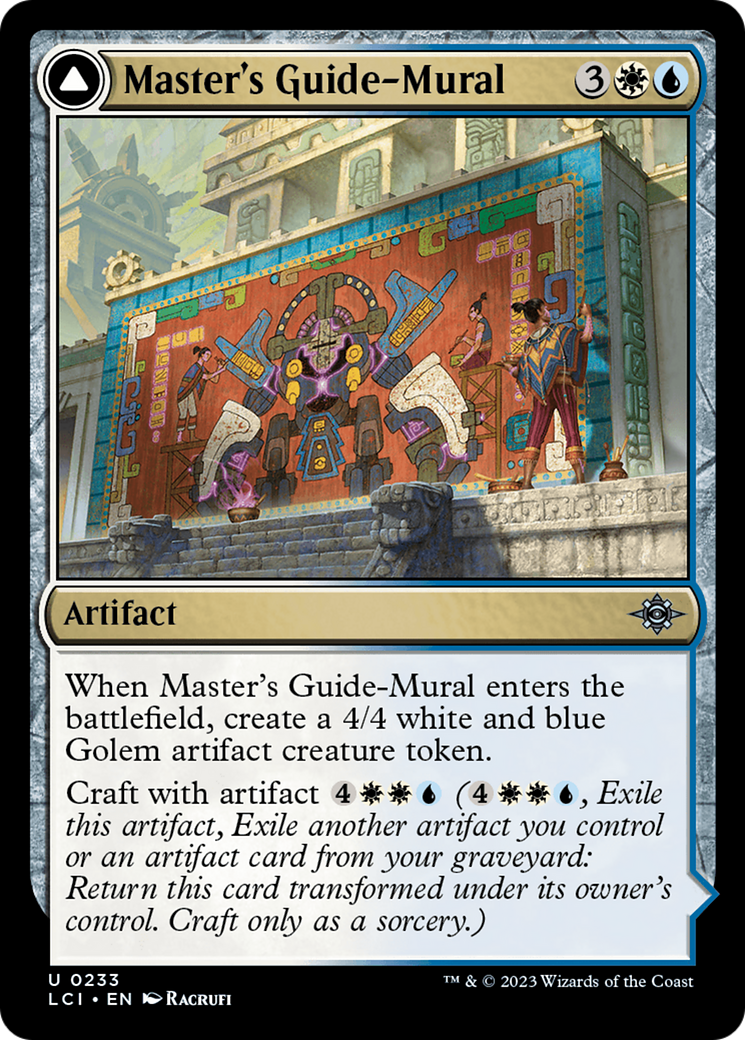 Master's Guide-Mural // Master's Manufactory [The Lost Caverns of Ixalan] | Anubis Games and Hobby