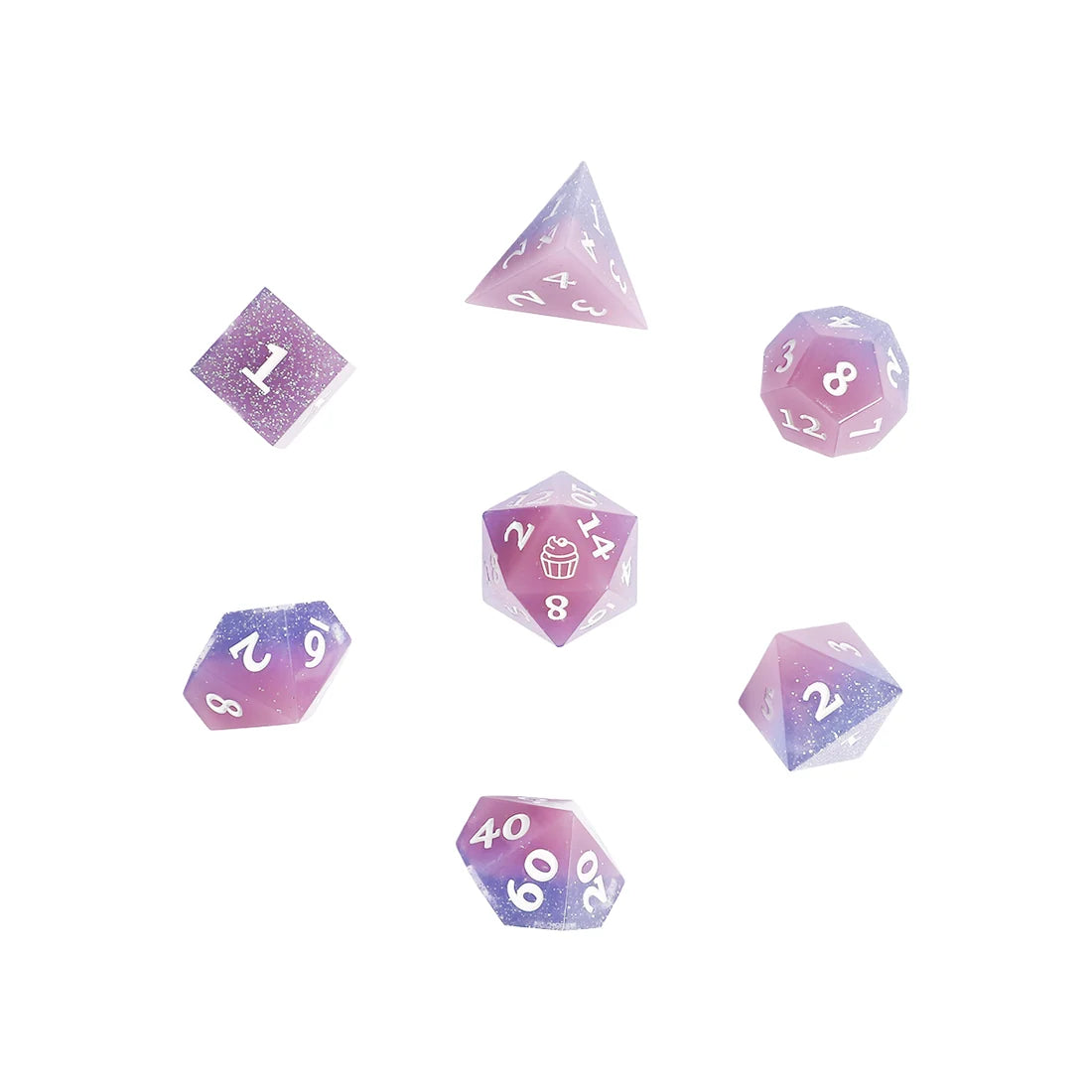 Mighty Nein Champion Dice Set - Jester Lavorre | Anubis Games and Hobby