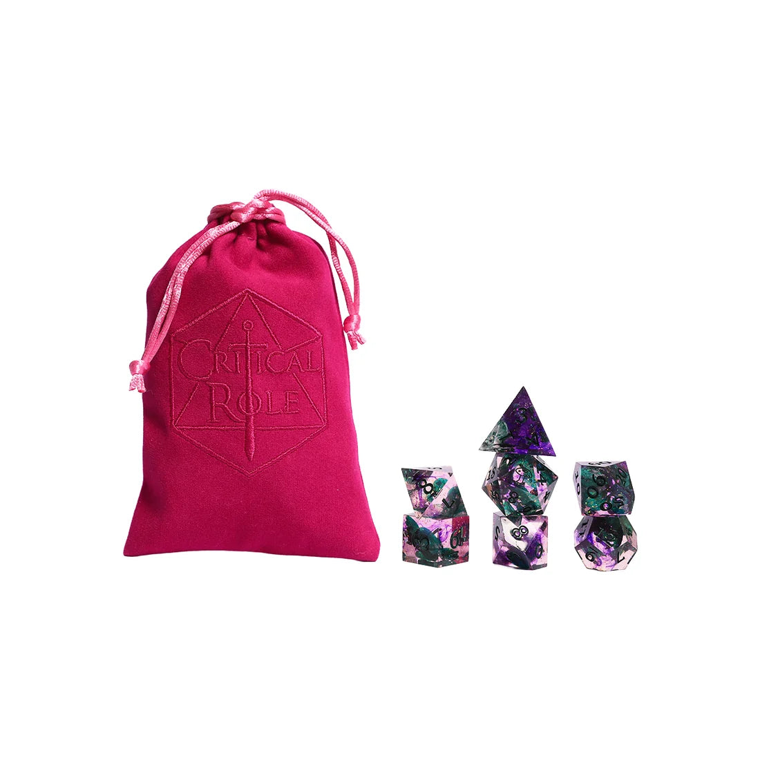 Mighty Nein Champion Dice Set - Caduceus Clay | Anubis Games and Hobby