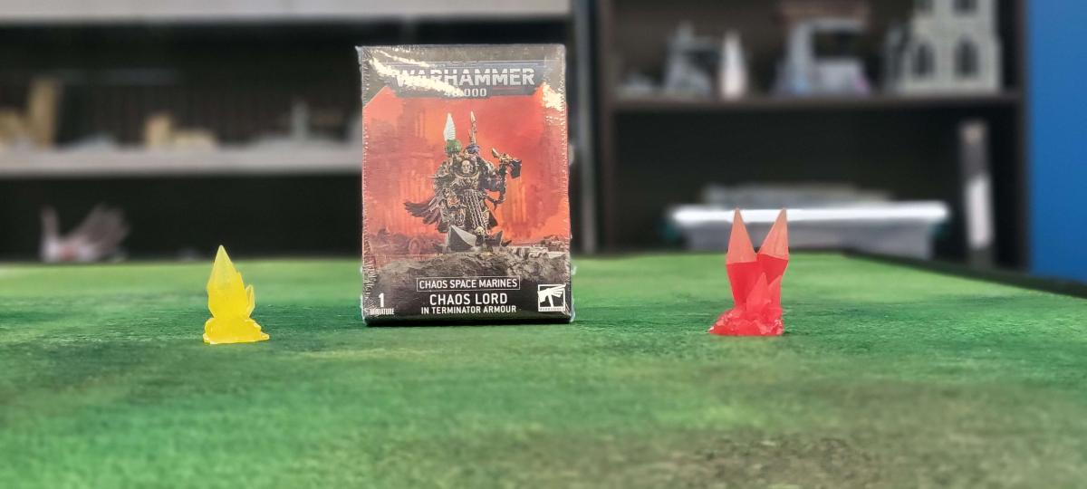 Chaos Space Marines Chaos Lord In Terminator Armor | Anubis Games and Hobby