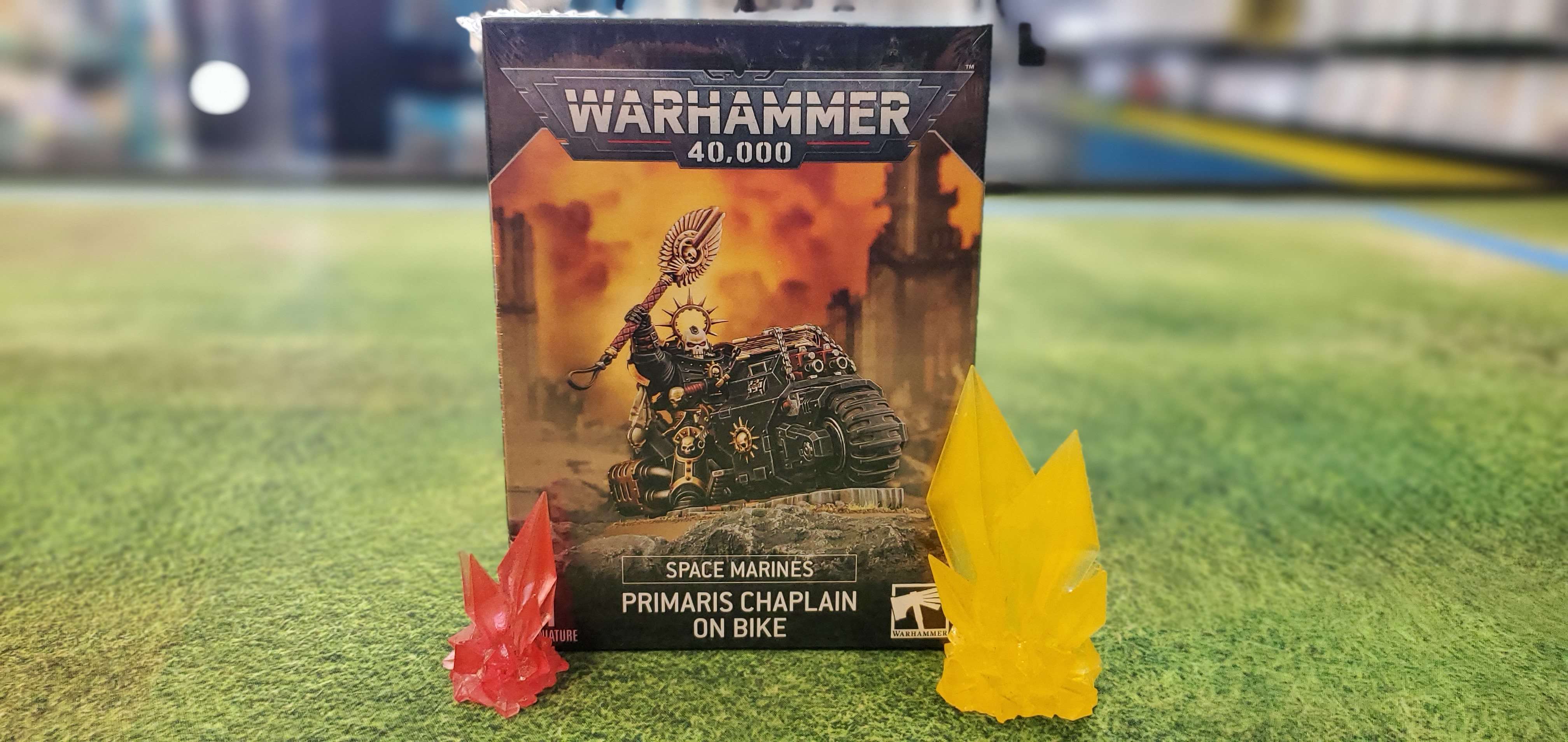 Space Marines Primaris Chaplain on Bike | Anubis Games and Hobby