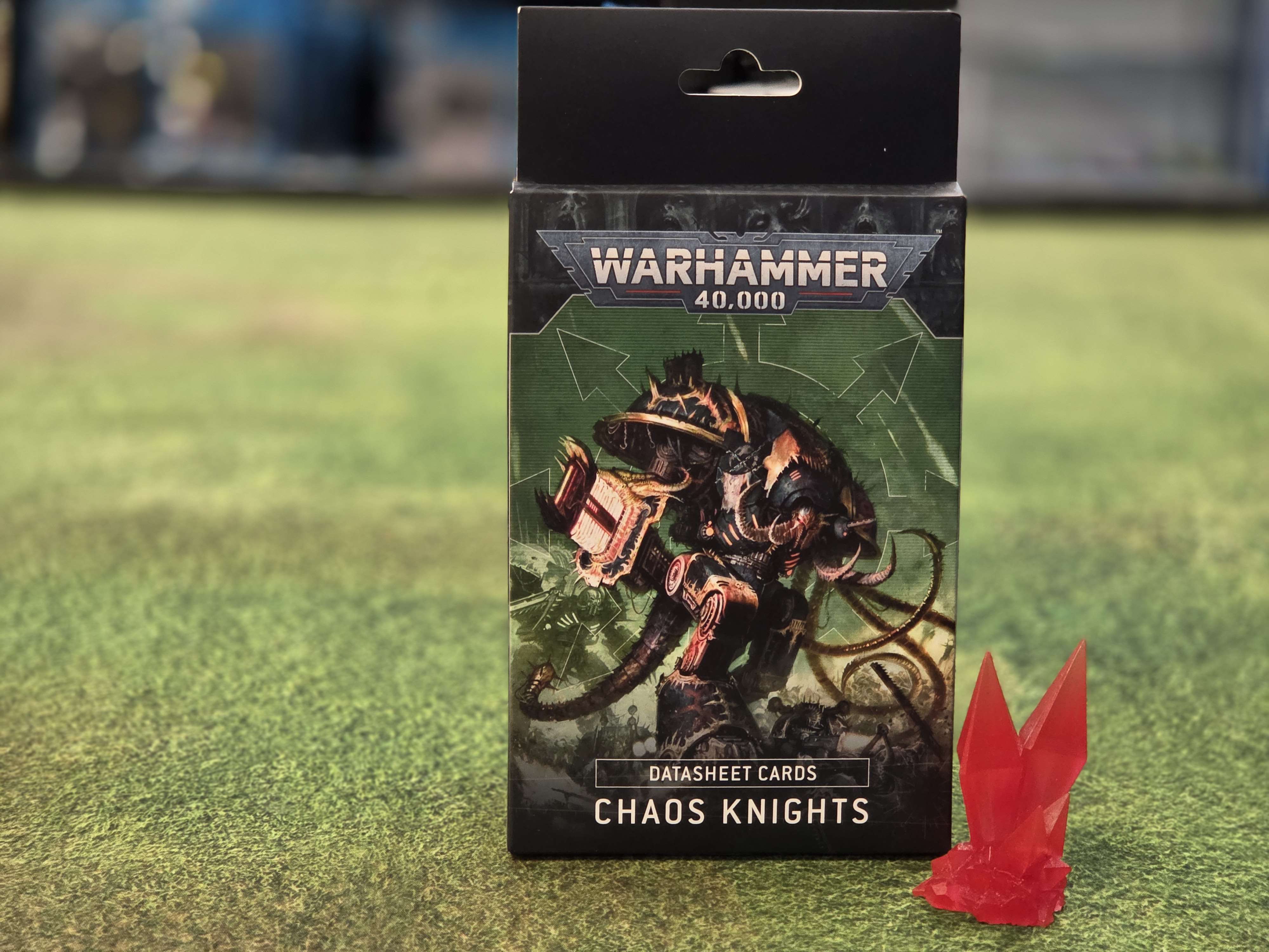 Chaos Knights - Datasheet Cards 10th Edition | Anubis Games and Hobby