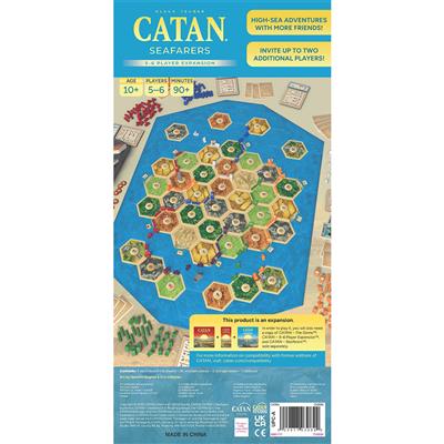 Catan: Seafarers 5-6 Player Expansion - 6th Edition | Anubis Games and Hobby