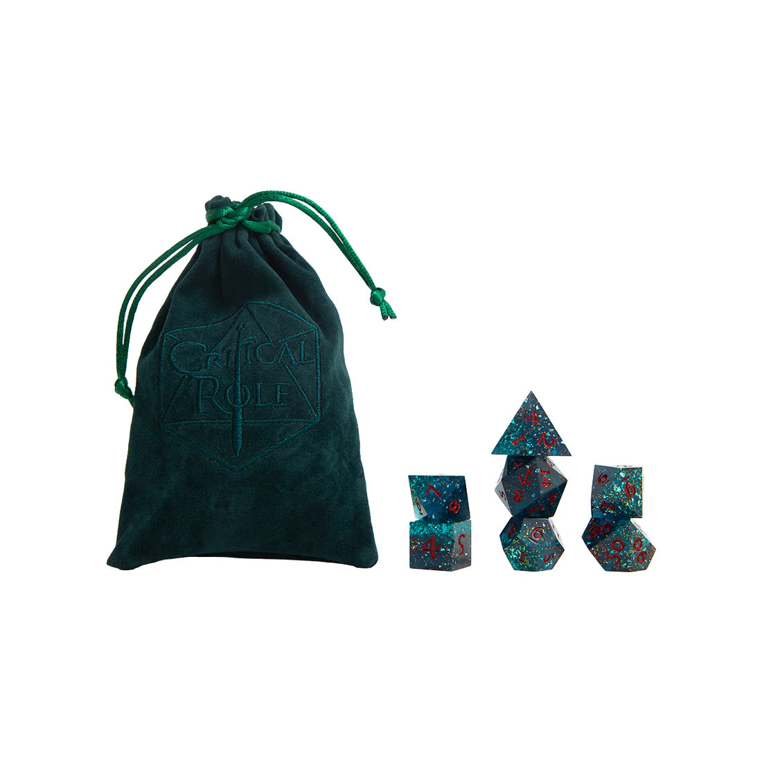 Champion Dice Set - Fjord Stone | Anubis Games and Hobby