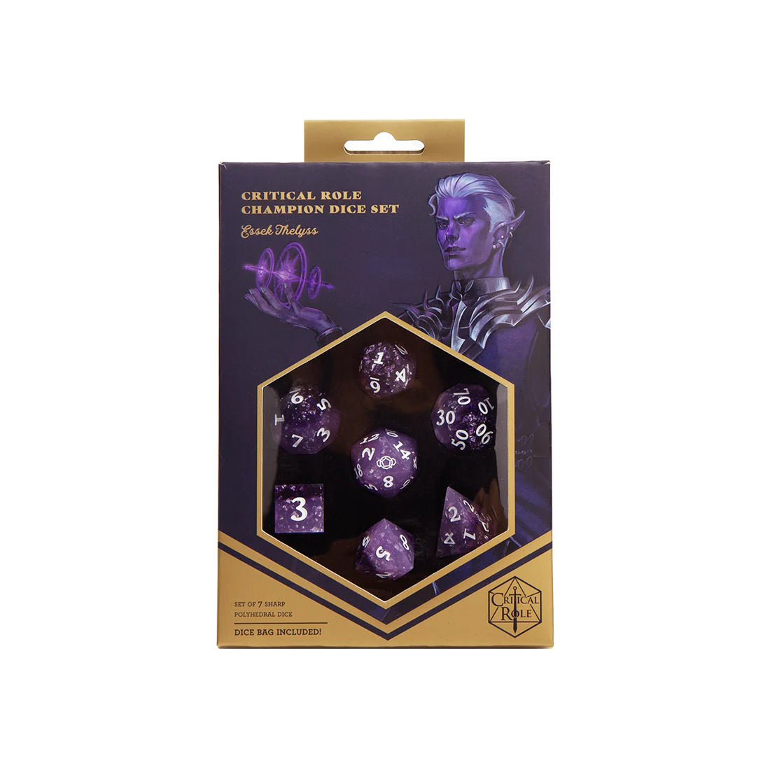 Champion Dice Set - Essek Thelyss | Anubis Games and Hobby