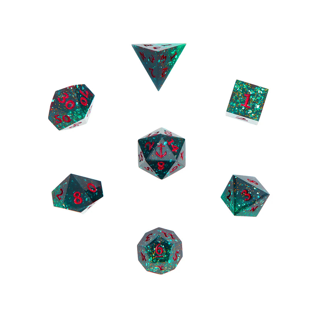 Champion Dice Set - Fjord Stone | Anubis Games and Hobby