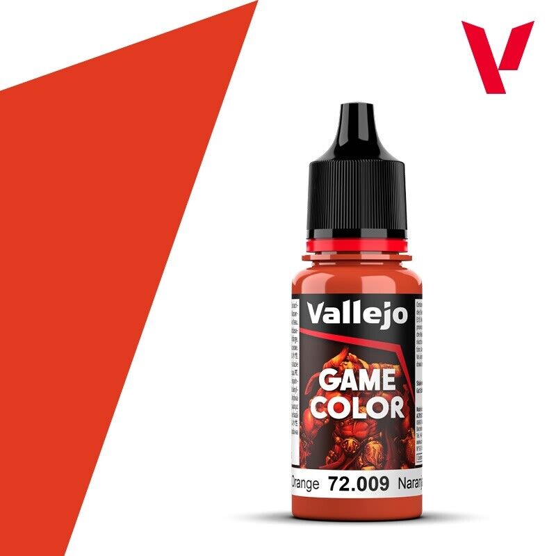 Hot Orange Vallejo | Anubis Games and Hobby