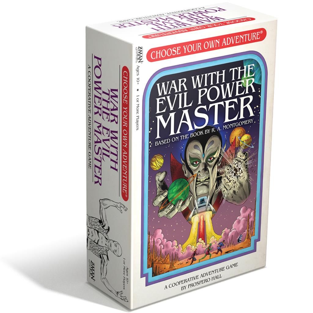 War with the Evil Power Master (CYOA Board Game) | Anubis Games and Hobby
