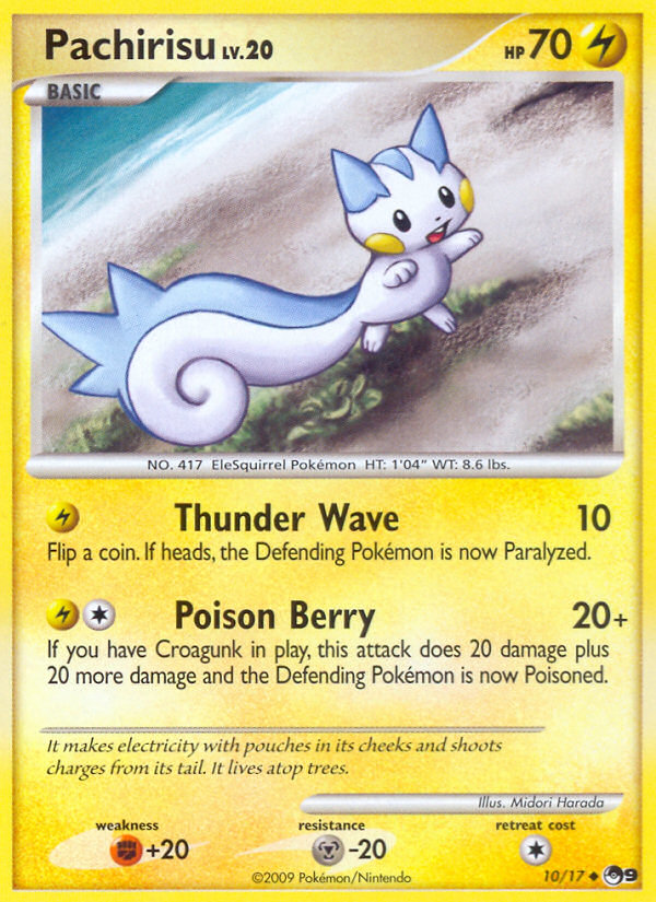 Pachirisu (10/17) [POP Series 9] | Anubis Games and Hobby