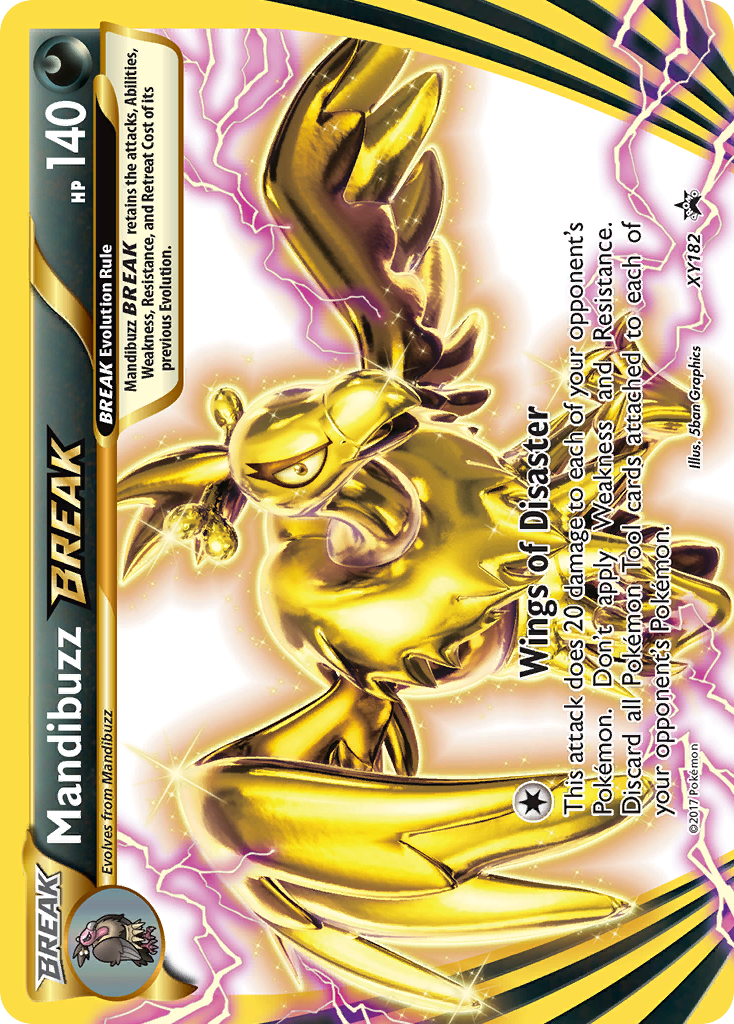 Mandibuzz BREAK (XY182) [XY: Black Star Promos] | Anubis Games and Hobby