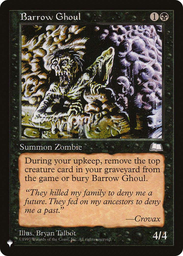 Barrow Ghoul [The List] | Anubis Games and Hobby