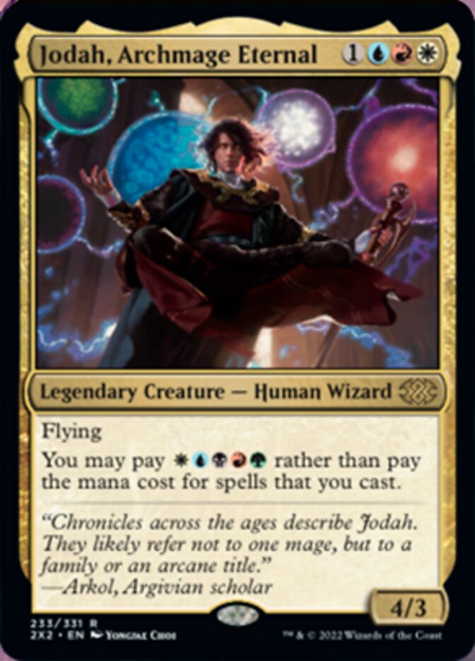 Jodah, Archmage Eternal [Double Masters 2022] | Anubis Games and Hobby