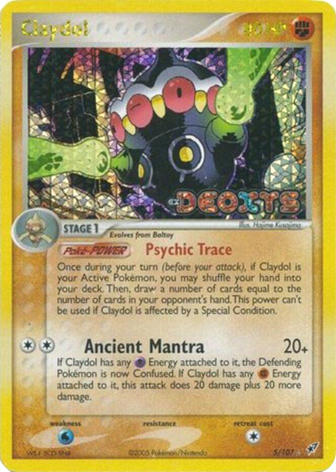 Claydol (5/107) (Stamped) [EX: Deoxys] | Anubis Games and Hobby